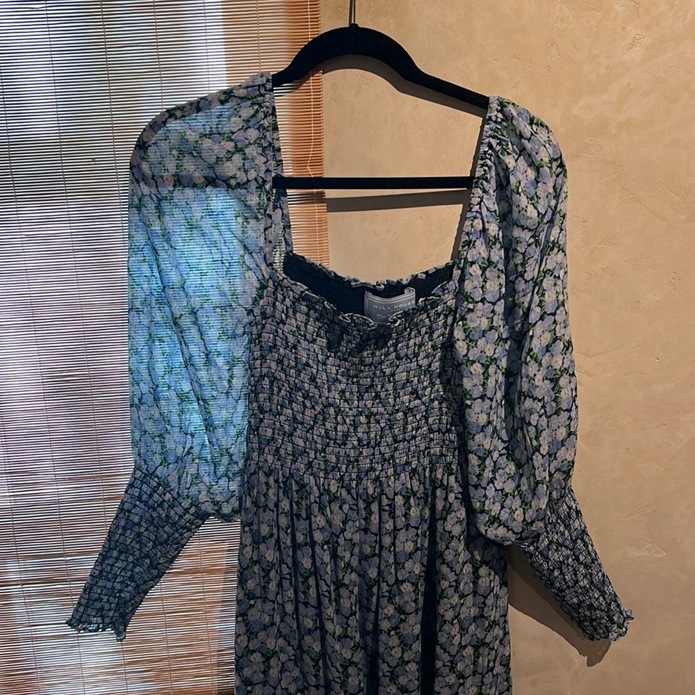 Hill House Home The Nap Dress Blue Size Small